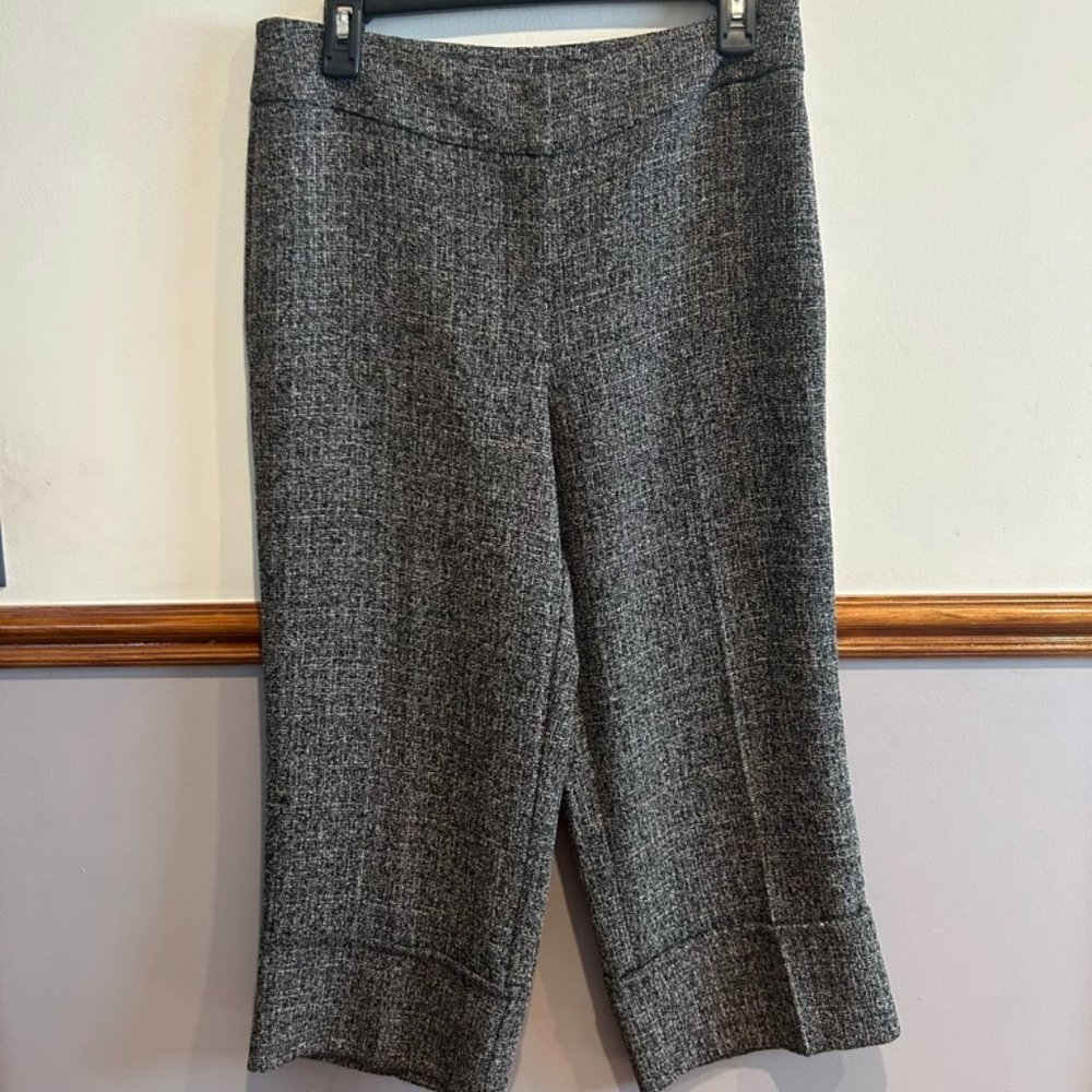 Joseph Ribkoff Grey Twill Dress Pants